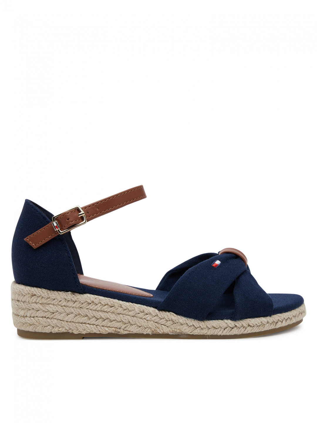 Tommy Hilfiger Espadrilky T3A7-33801-0048 M Tmavomodrá